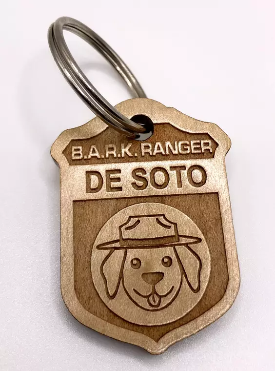 De Soto BARK Ranger Tag