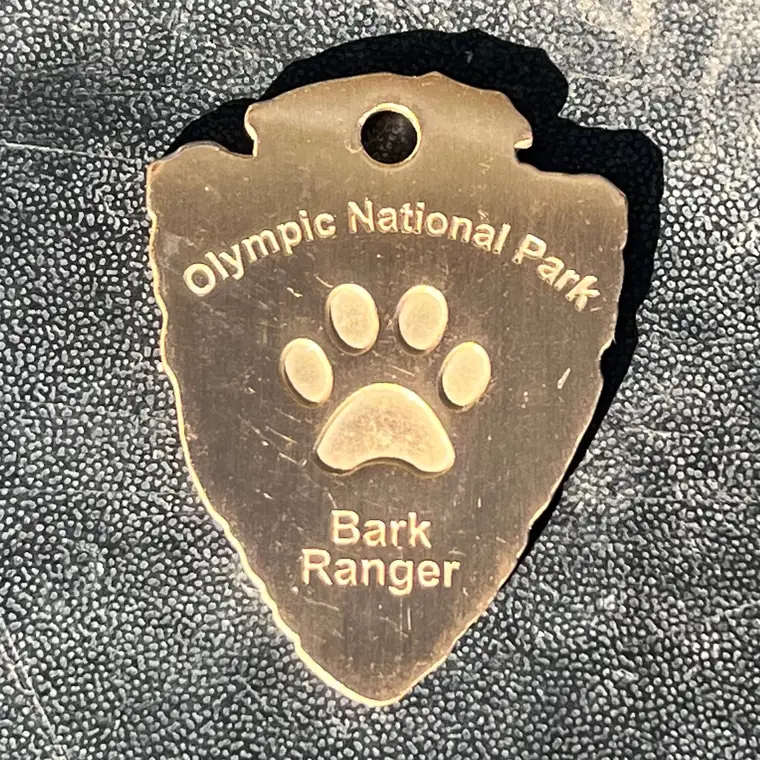 Olympic National Park BARK Ranger Tag