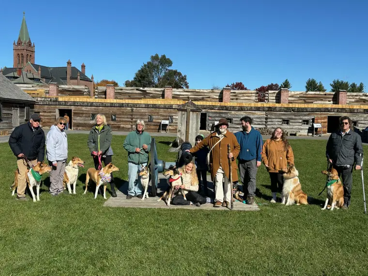 The Collie Club of Central New York loved becoming BARK Rangers at Fort Stanwix this October!